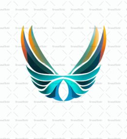 Abstrakte Vogelflügel